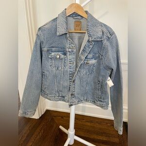 NWT: GAP Icon Denim Jean Jacket - Size XL